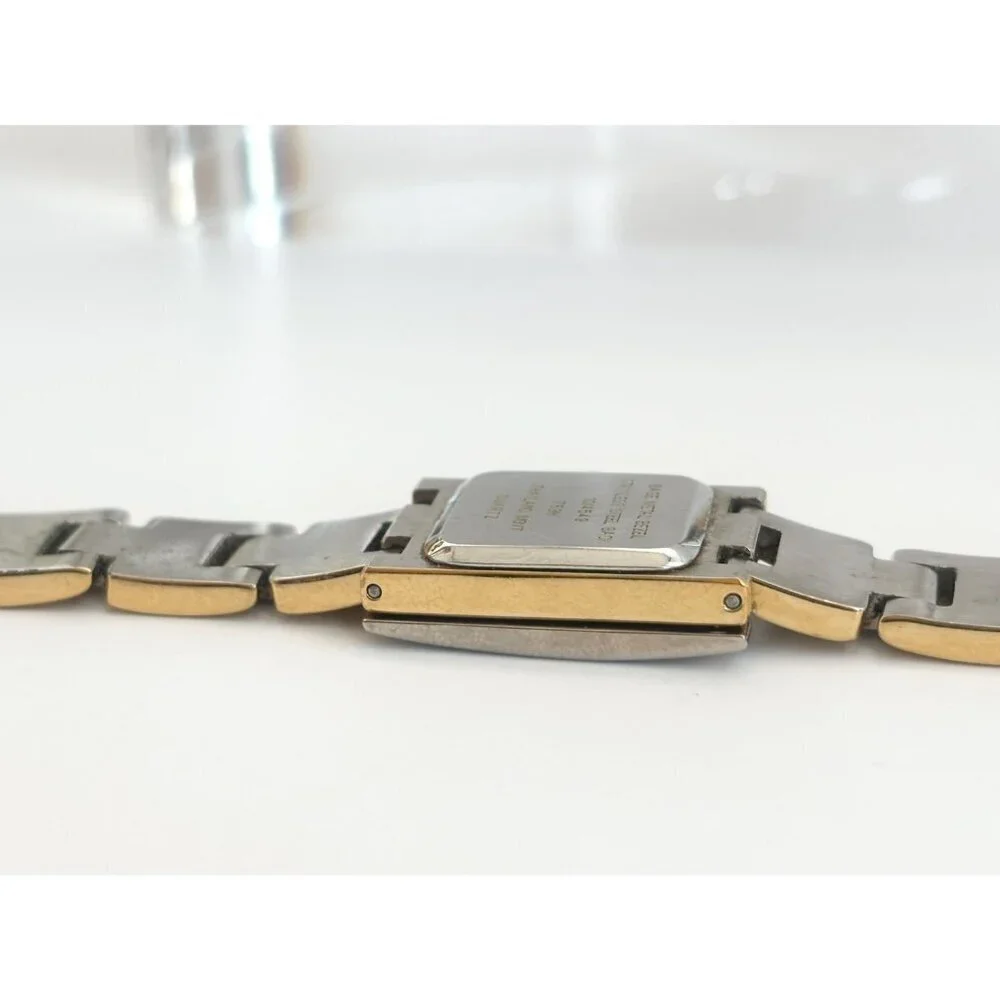 Anne Klein II Dual Toned 10/4549 Bracelet Vintage Wristwatch - 17mm - WORKS!